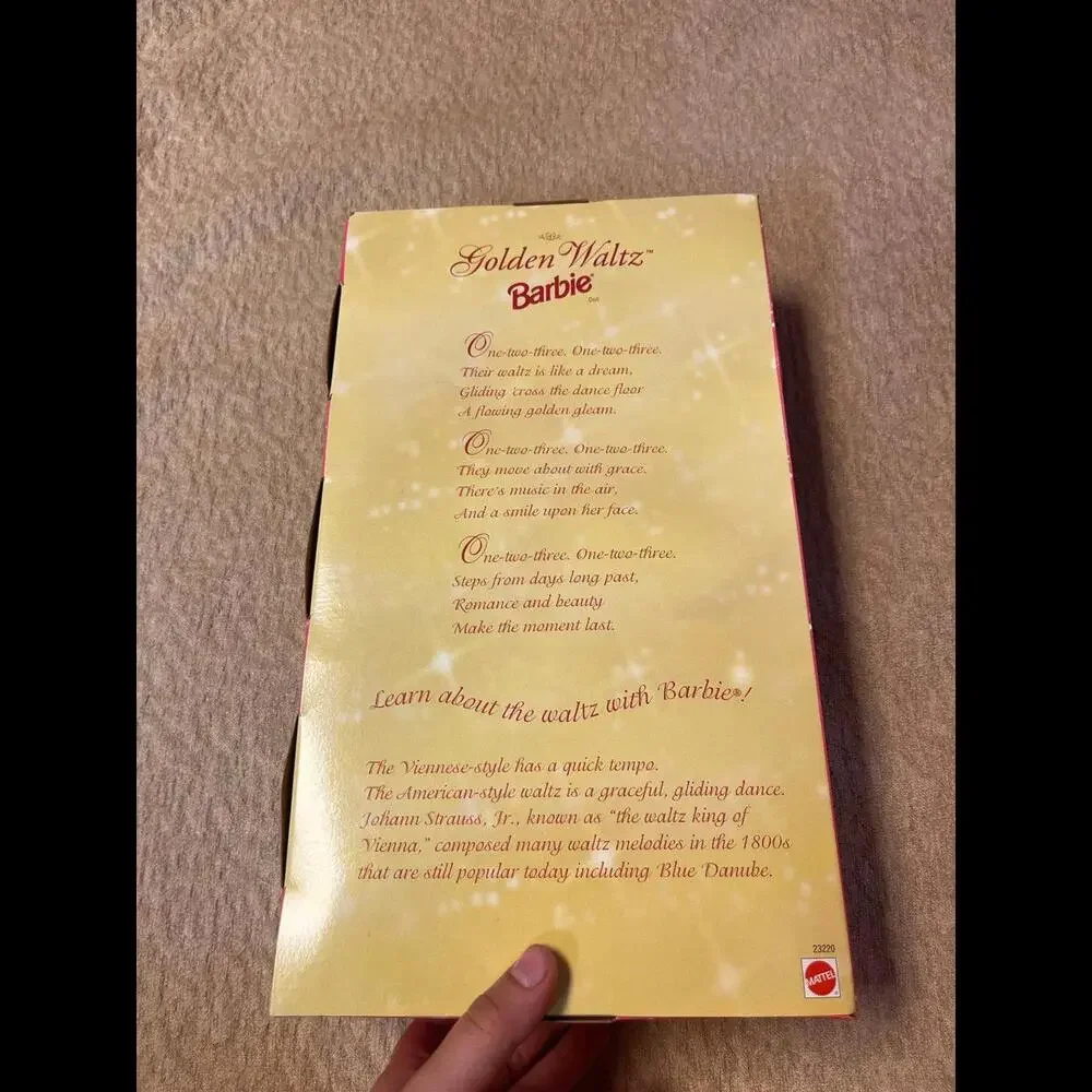 Barbie 1998 golden
